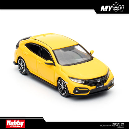 [Hobby Japan] Honda Civic H/B (FK7) 2020 - Yellow