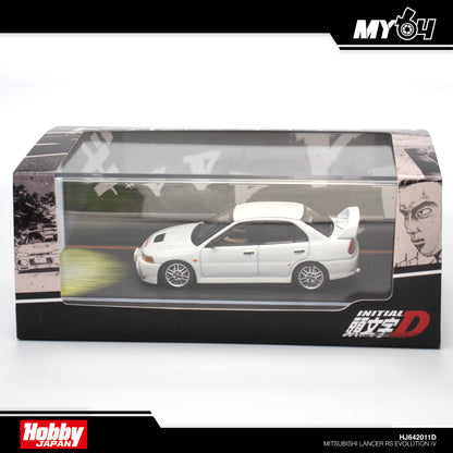 [Hobby Japan] Mitsubishi Lancer RS Evolution IV / Initial D VS Takumi Fujiwara With Senji Iwaki Figure