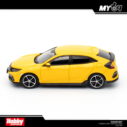 [Hobby Japan] Honda Civic H/B (FK7) 2020 - Yellow