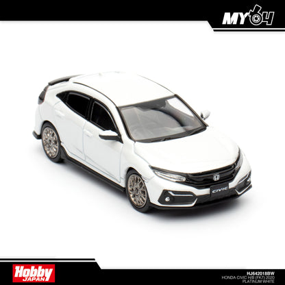 [Hobby Japan] Honda Civic H/B (FK7) 2020 - Platinum White (P)