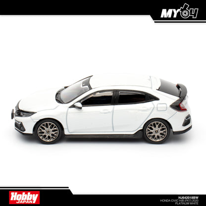 [Hobby Japan] Honda Civic H/B (FK7) 2020 - Platinum White (P)