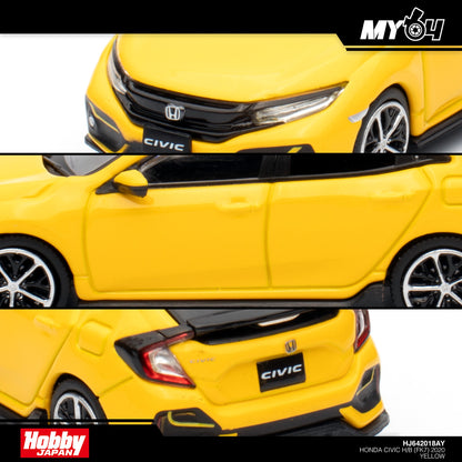 [Hobby Japan] Honda Civic H/B (FK7) 2020 - Yellow