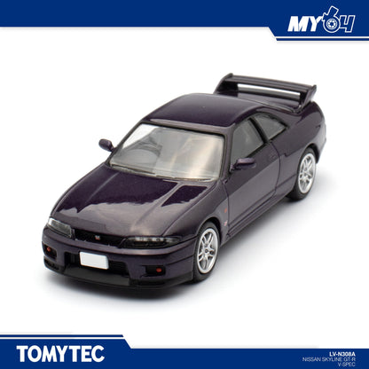 [TOMYTEC] Nissan Skyline GT-R V-spec purple 1995