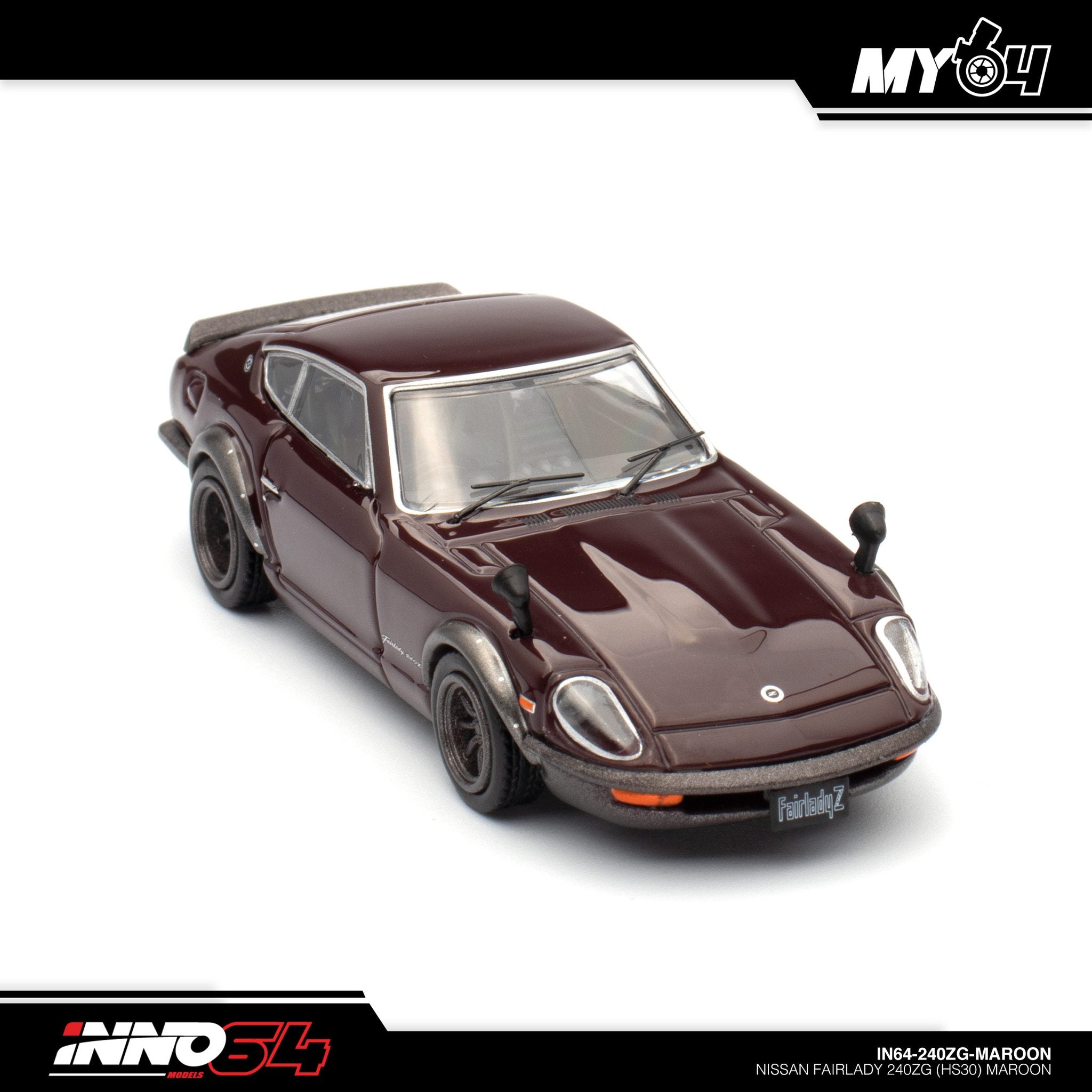 Nissan Fairlady Z [S30] 1/18 Maroon
