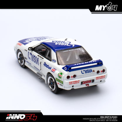 [INNO64] Nissan Skyline GTR (R32) #1 Unisia Jecs - Macau Guia Race 1991 M.Hasemi