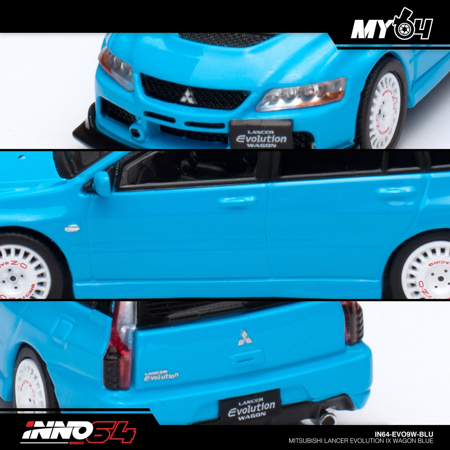 [INNO64] Mitsubishi Lancer Evolution IX - Wagon Blue