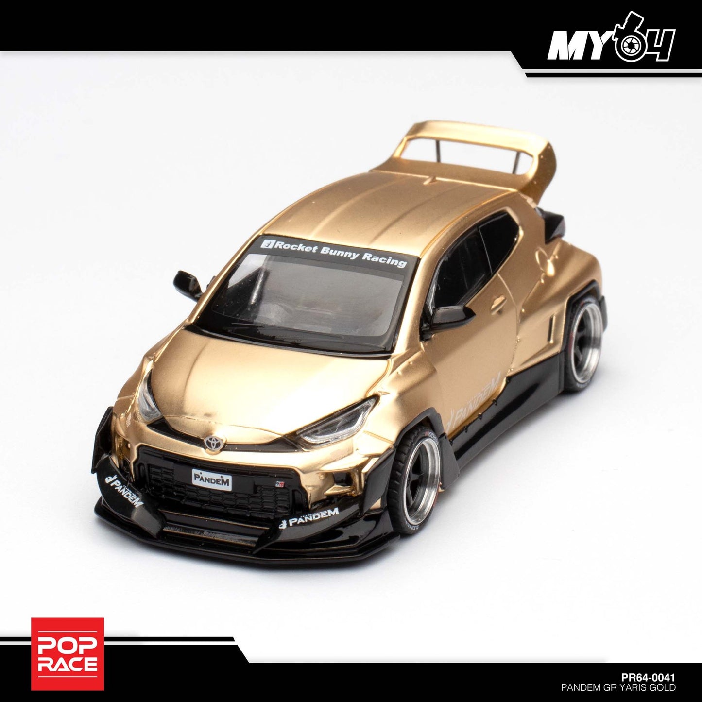 [Pop Race] GR Yaris Satin Gold