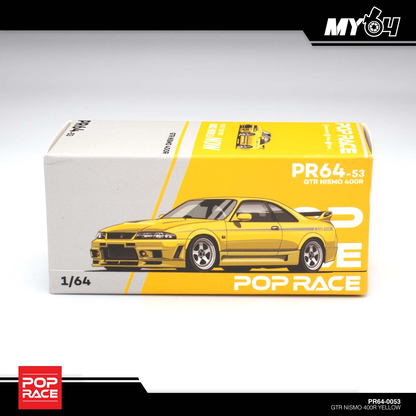 [Pop Race] Nissan GT-R Nismo 400R Prototype Yellow