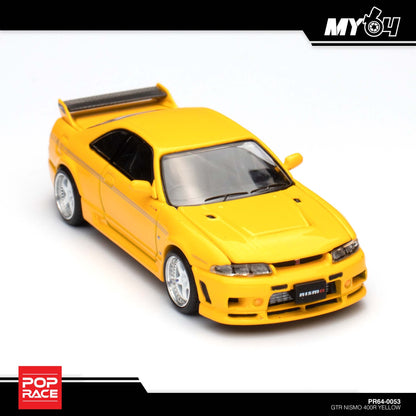 [Pop Race] Nissan GT-R Nismo 400R Prototype Yellow