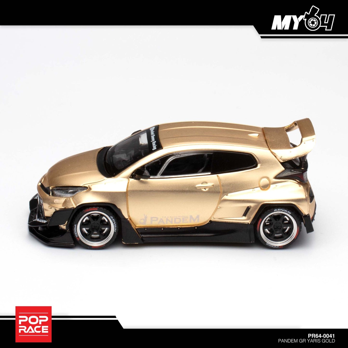 [Pop Race] GR Yaris Satin Gold