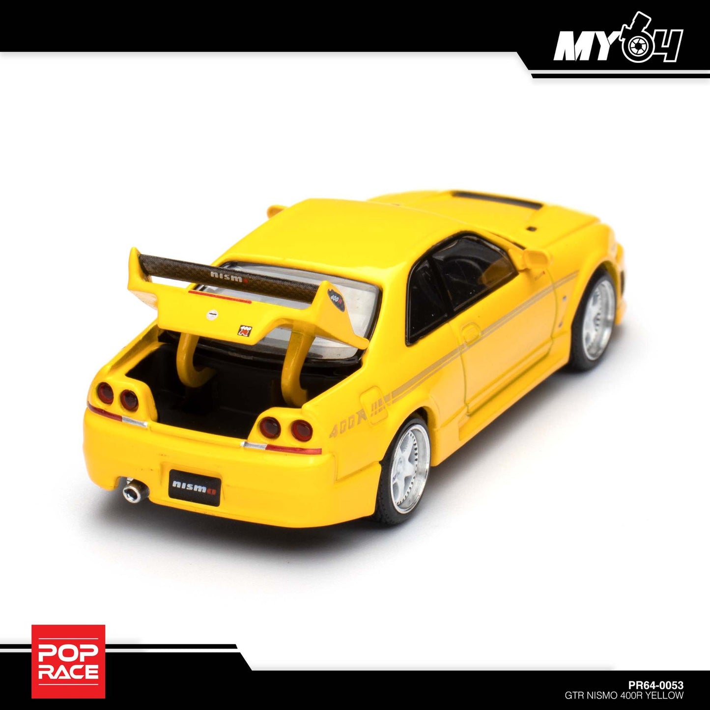 [Pop Race] Nissan GT-R Nismo 400R Prototype Yellow