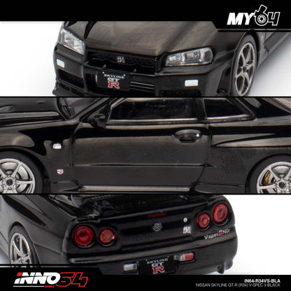 [INNO64] Nissan Skyline GT-R (R34) V-SPEC II - Black