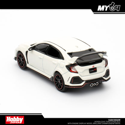 [Hobby Japan] Honda Civic Type R (FK8) 2017 With Engine Display Model