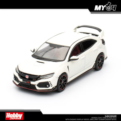 [Hobby Japan] Honda Civic Type R (FK8) 2017 With Engine Display Model