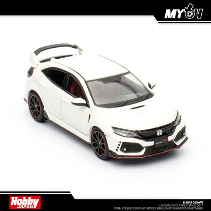 [Hobby Japan] Honda Civic Type R (FK8) 2017 With Engine Display Model