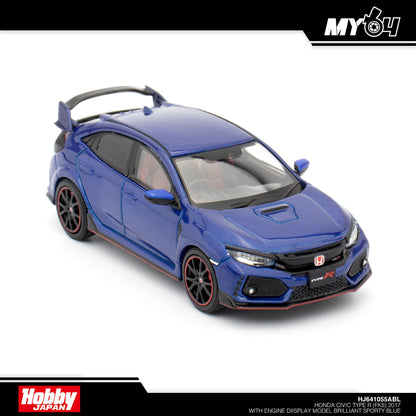 [Hobby Japan] Honda Civic Type R (FK8) 2017 With Engine Display Model