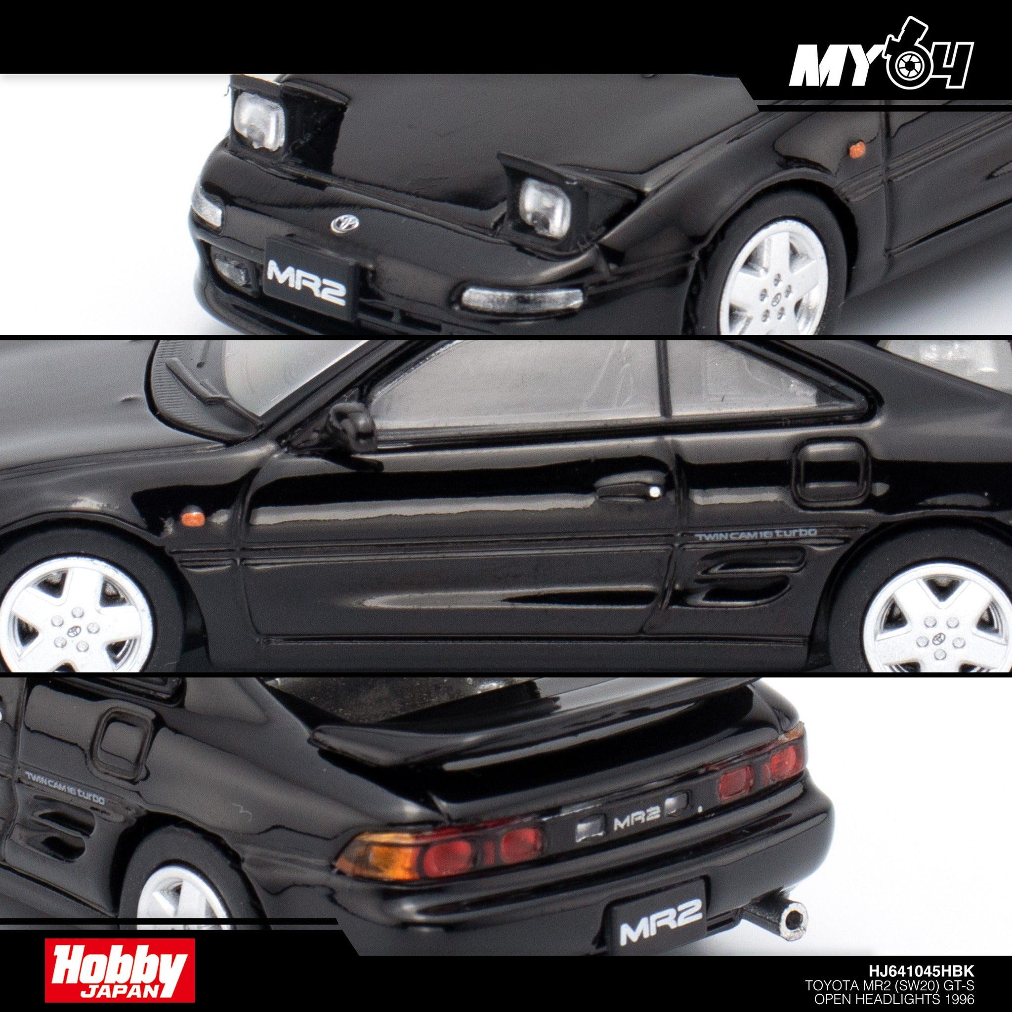 Hobby Japan] Toyota MR2 (SW20) GT-S Open Headlights 1996 | The