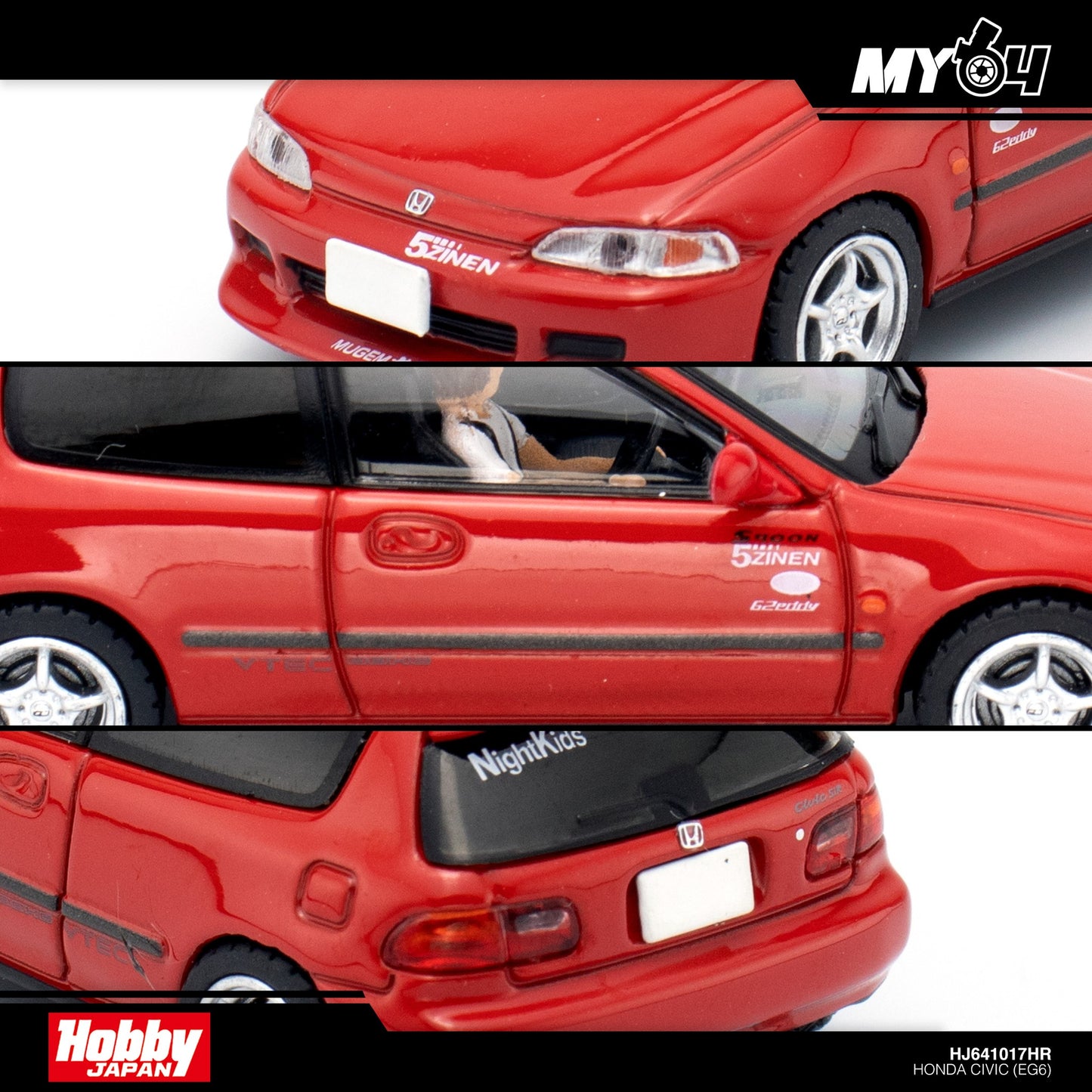[Hobby Japan] Honda Civic (EG6) NIGHT KIDS