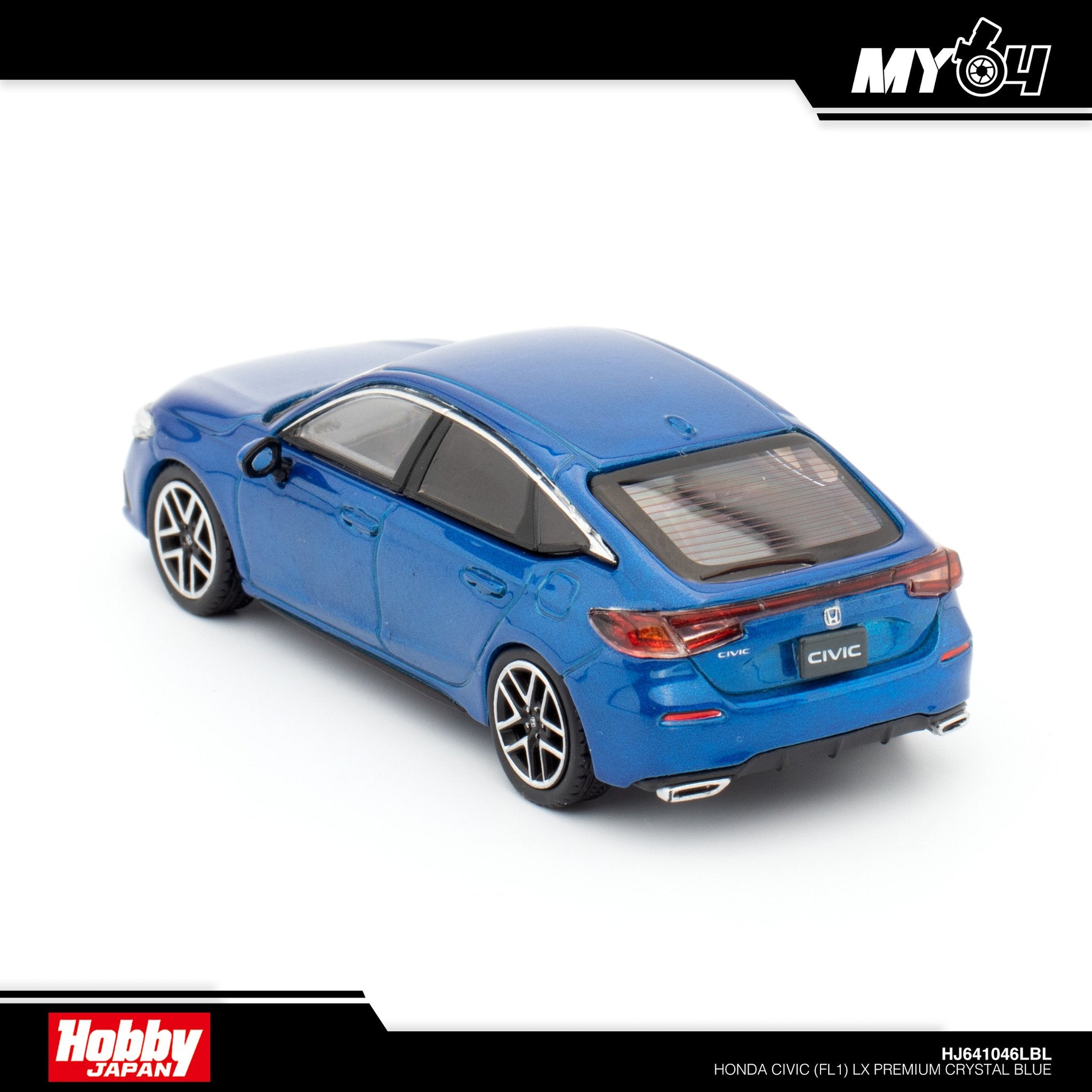 ポンタ HJ43 1/43 Honda Civic (FL1) LX Platinum White Pearl Finished