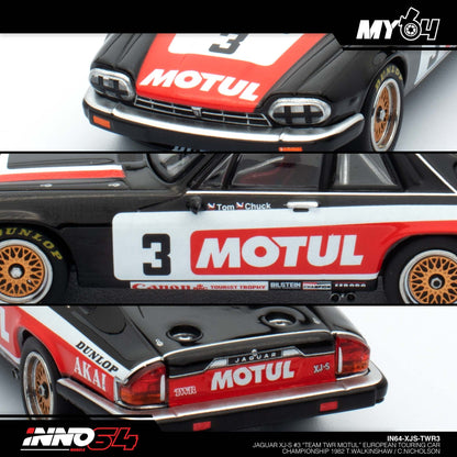 [INNO64] Jaguar XJ-S TWR #3 "Team Motul' European Tooling Car Championship 1982 T.Walkinsgaw / C.Nicholson