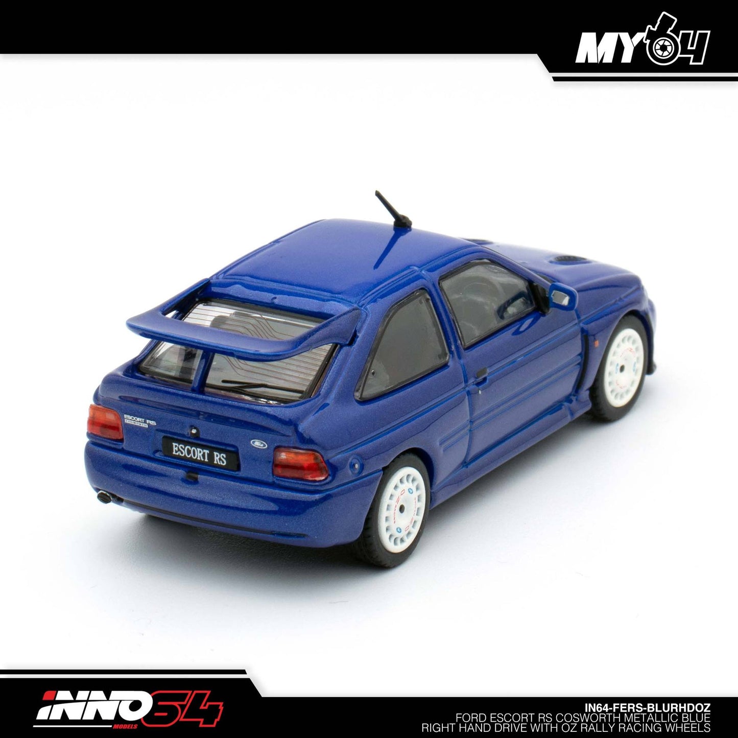 [INNO64] Ford Escort RS Cosworth (RHD) With OZ Rally Racing Wheels