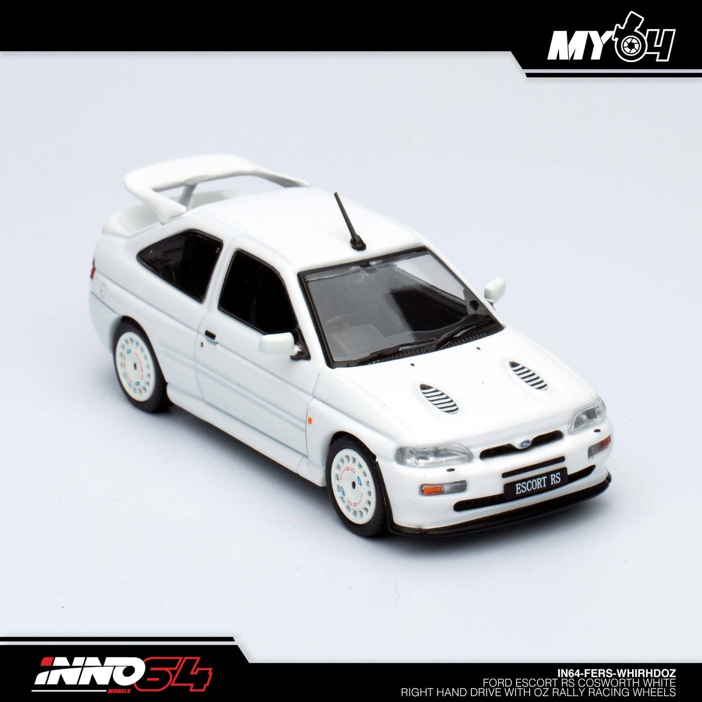 [INNO64] Ford Escort RS Cosworth (RHD) With OZ Rally Racing Wheels