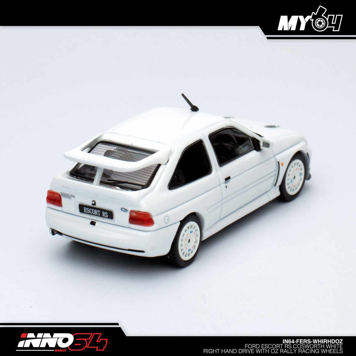 [INNO64] Ford Escort RS Cosworth (RHD) With OZ Rally Racing Wheels