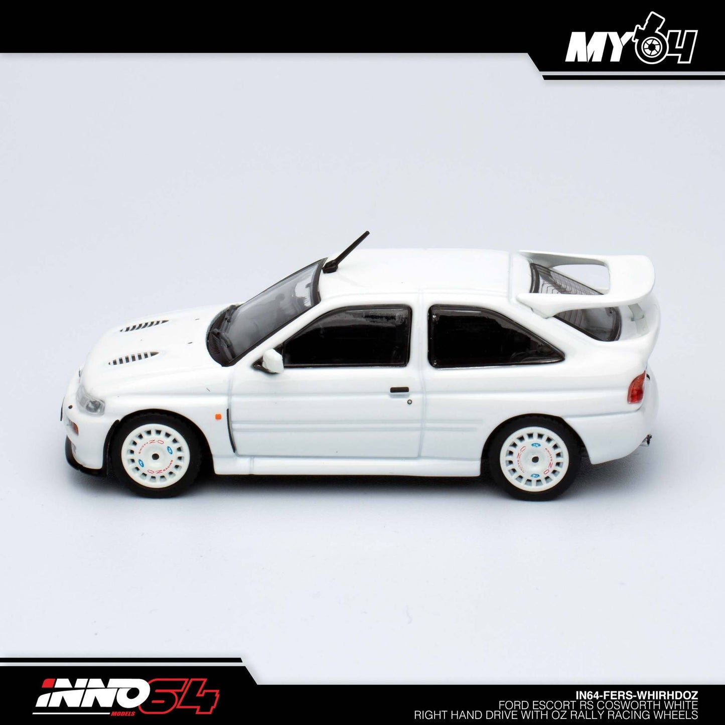 [INNO64] Ford Escort RS Cosworth (RHD) With OZ Rally Racing Wheels