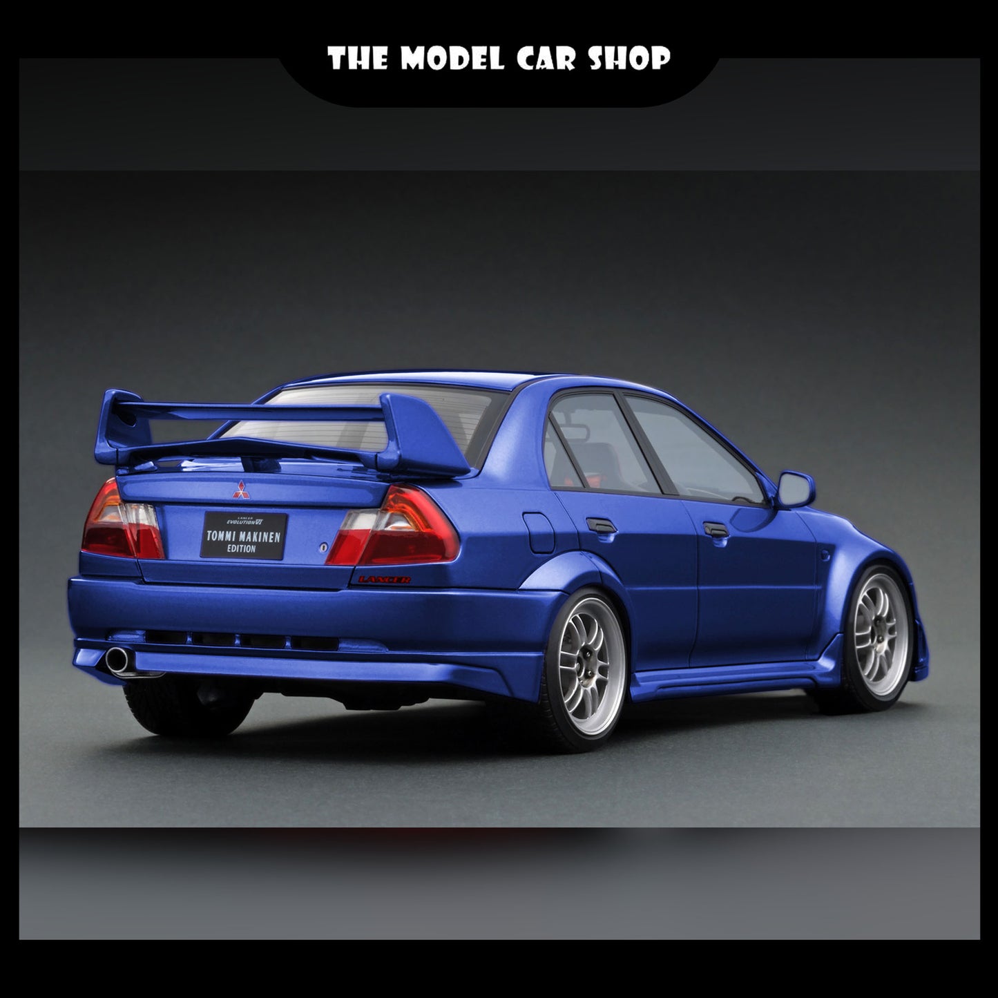 [Ignition Model] Mitsubishi Lancer Evolution VI GSR T.M.E (CP9A) - Blue