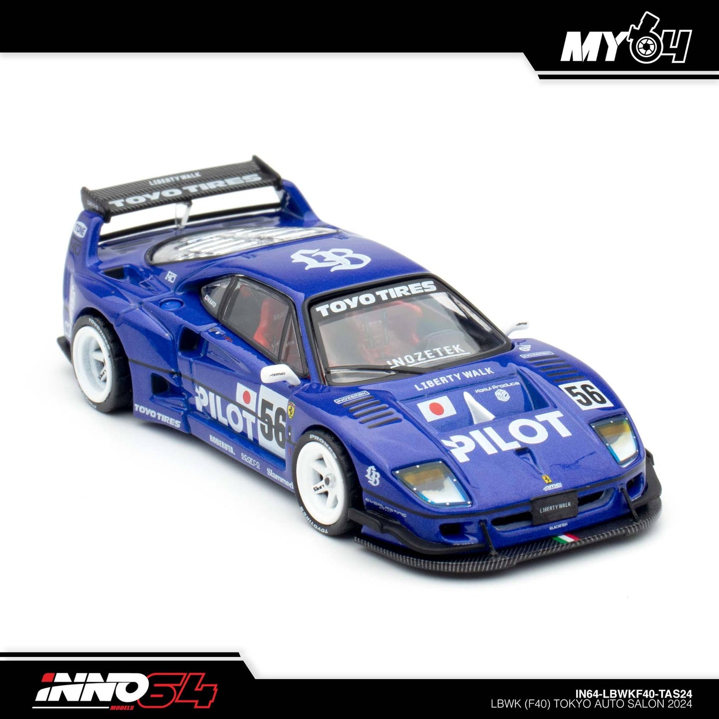 [INNO64]  LBWK F40 Tokyo Auto Salon 2024