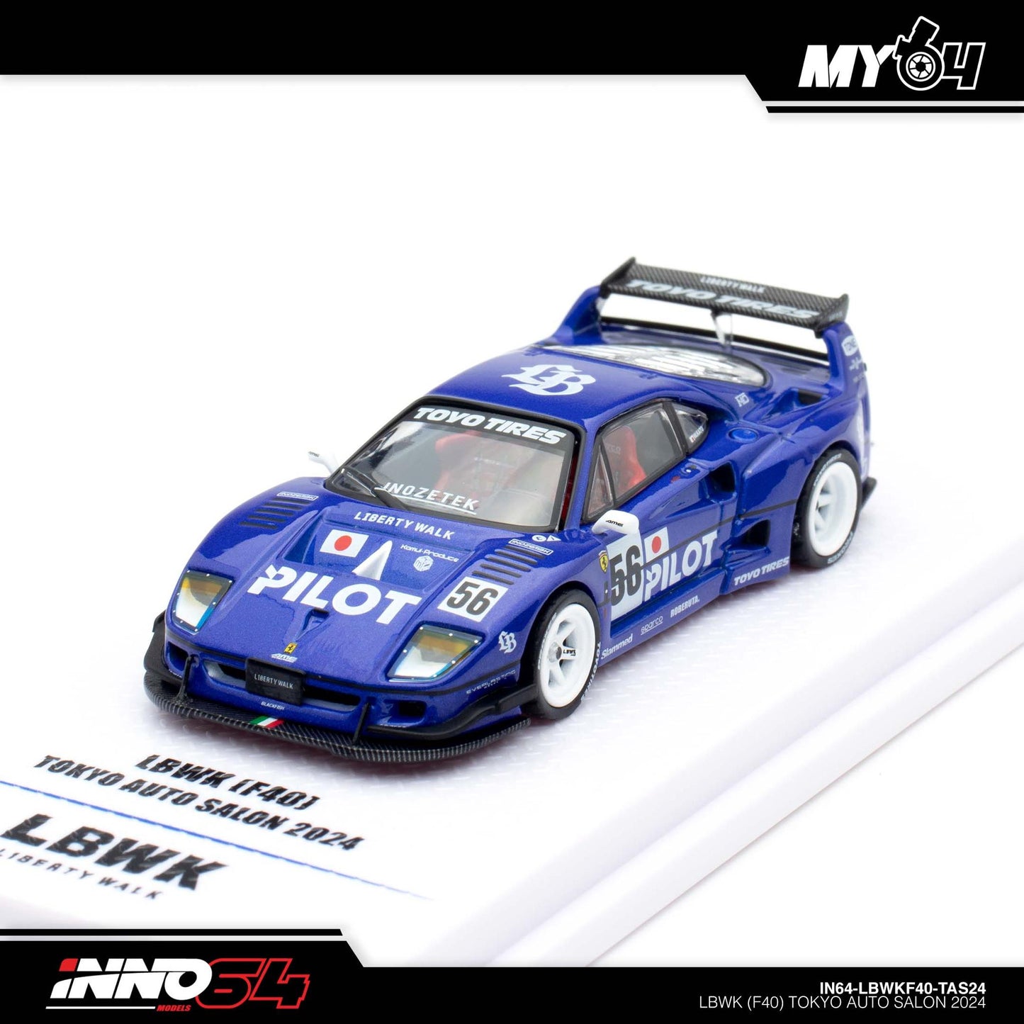 [INNO64]  LBWK F40 Tokyo Auto Salon 2024