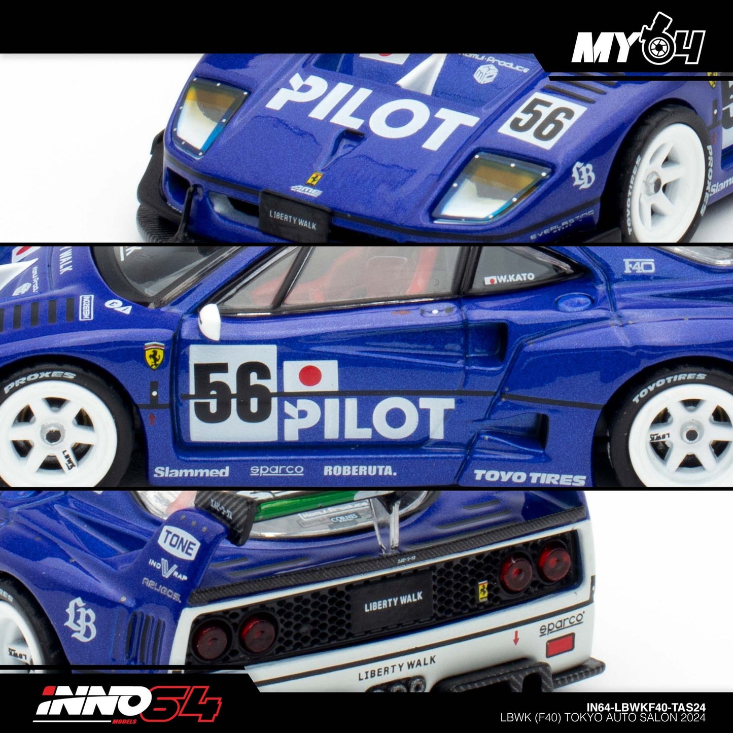 [INNO64]  LBWK F40 Tokyo Auto Salon 2024