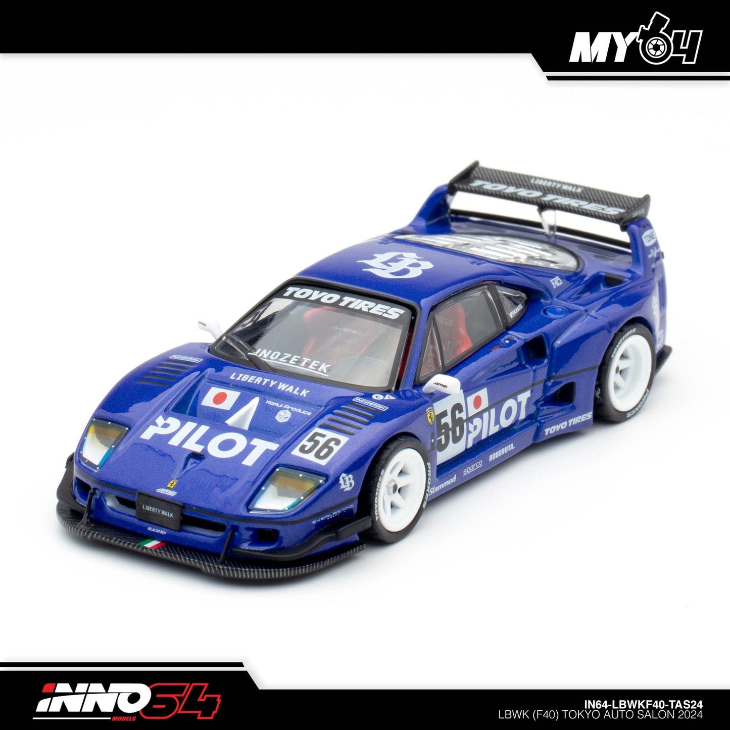 [INNO64]  LBWK F40 Tokyo Auto Salon 2024