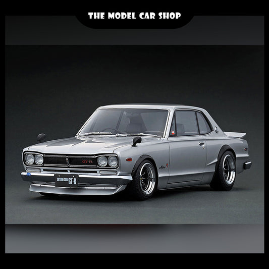 [Ignition Model] Nissan Skyline 2000 GT-R (KPGC10) - Silver