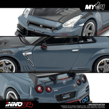 [INNO64] Nissan GT-R (R35) Top Secret Hong Kong Toy Car Salon 2024 Special Edition
