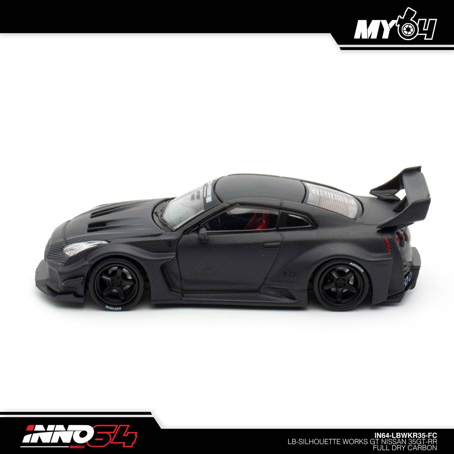 [INNO64] Nissan GT-R (R35) LBWK Super Silhouette 35GT-RR - Full Carbon