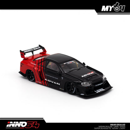 [INNO64] Nissan Skyline LBWK (ER34) Super Silhouette - Advan
