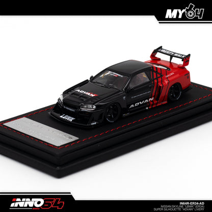 [INNO64] Nissan Skyline LBWK (ER34) Super Silhouette - Advan