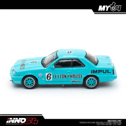 [INNO64] Nissan Skyline 2000 RS-X Turbo (DR30) #6 "LEYTON HOUSE" JTC 1987