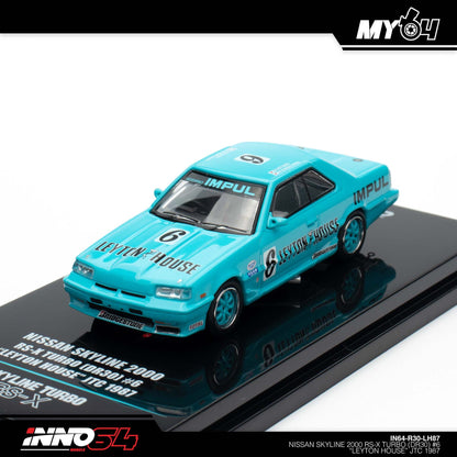 [INNO64] Nissan Skyline 2000 RS-X Turbo (DR30) #6 "LEYTON HOUSE" JTC 1987