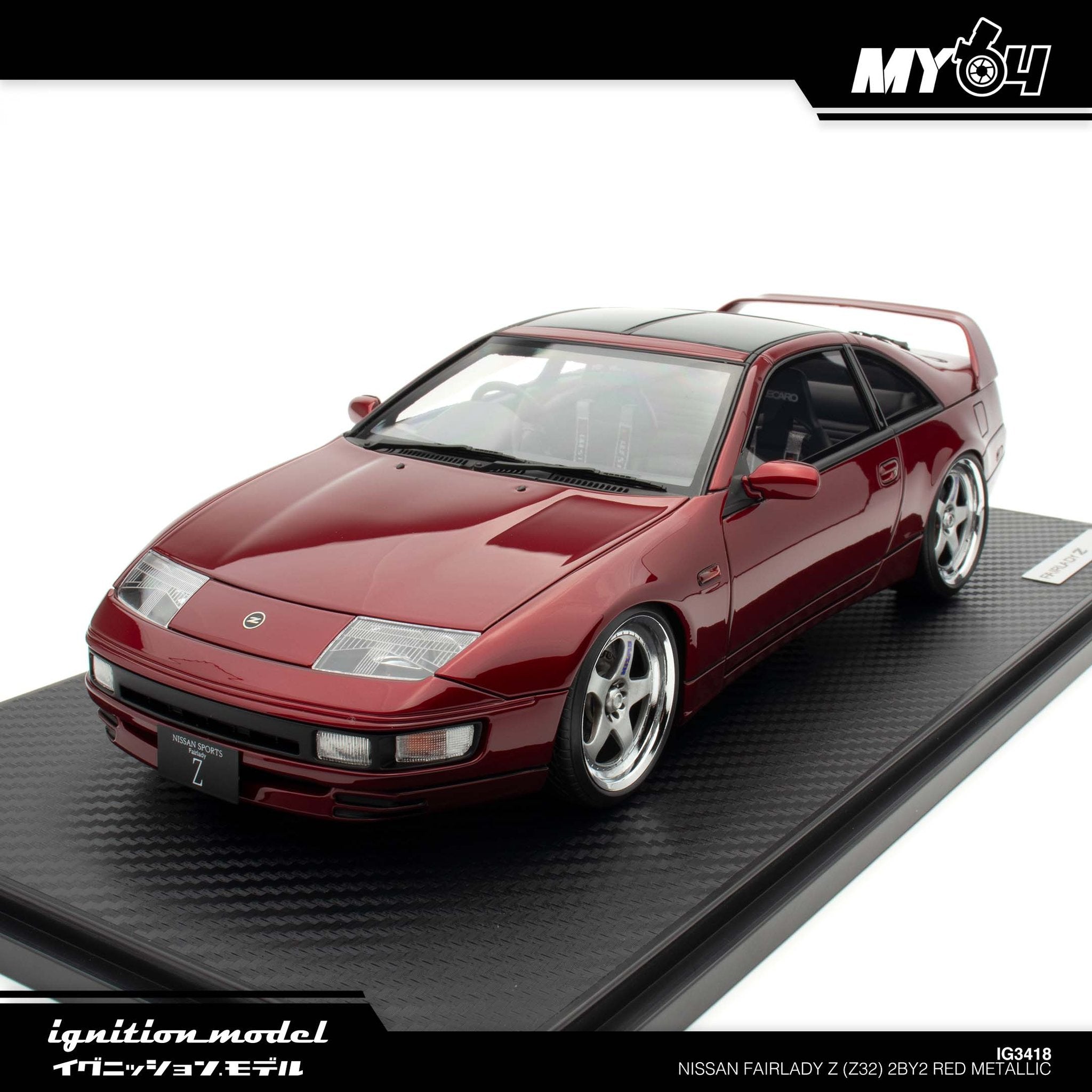Ignition Model] Nissan Fairlady Z (Z32) 2by2 - Red Metallic | The
