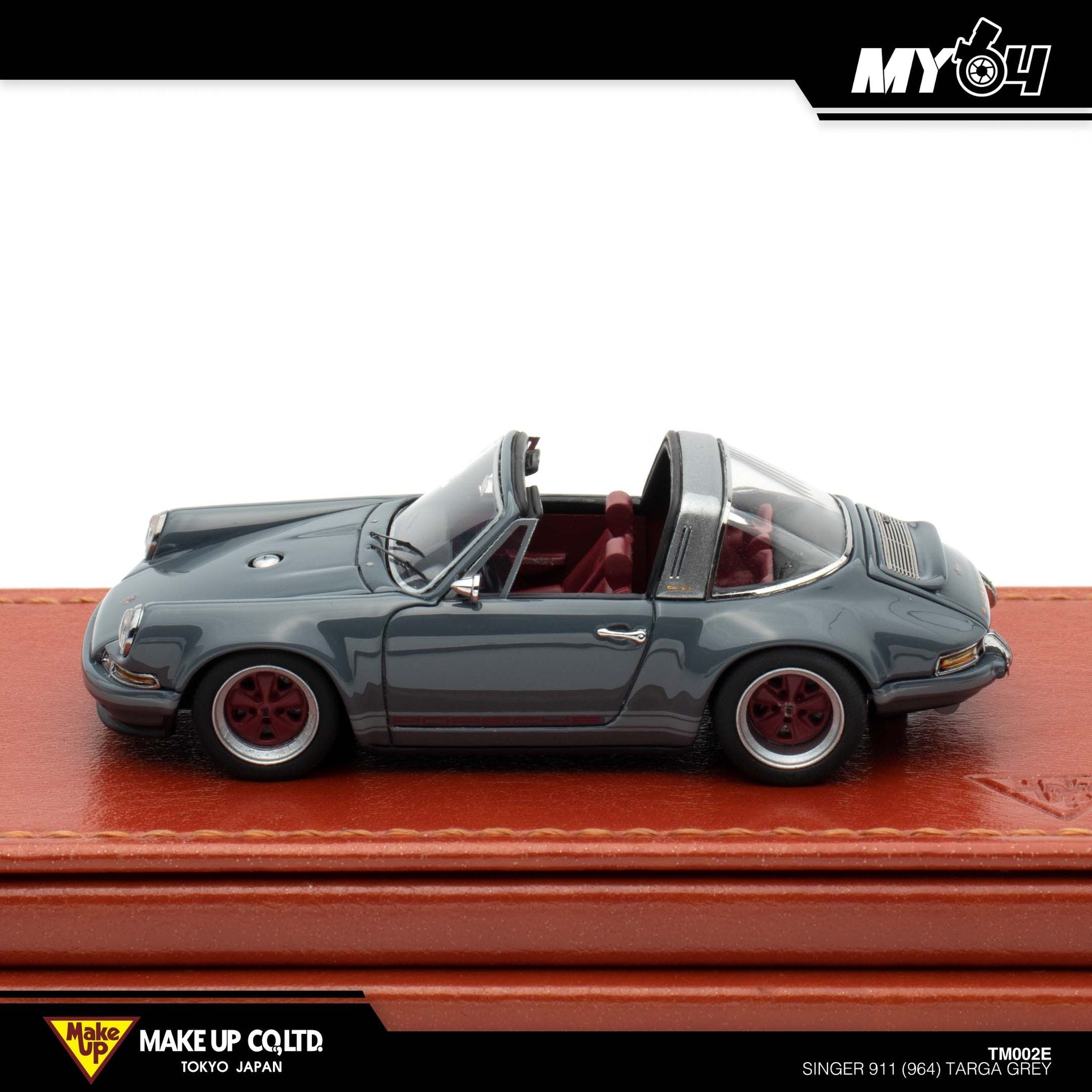Titan64] Singer 911 (964) Targa - Slate Gray | The Model Car Shop