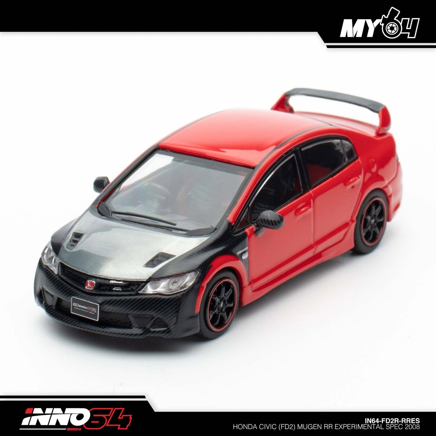 [INNO64] 1:64 Honda Civic FD2 Mugen RR Experimental Spec 2008