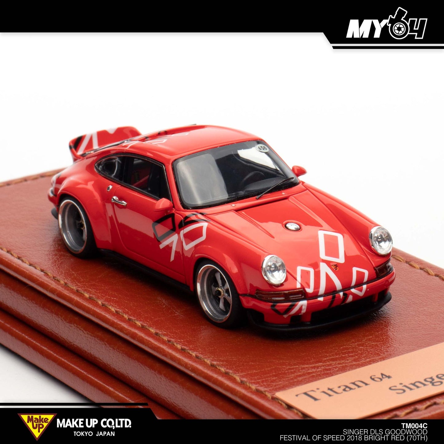 [Titan64] Singer DLS Goodwood Festival of Speed 2018 - Bright Red