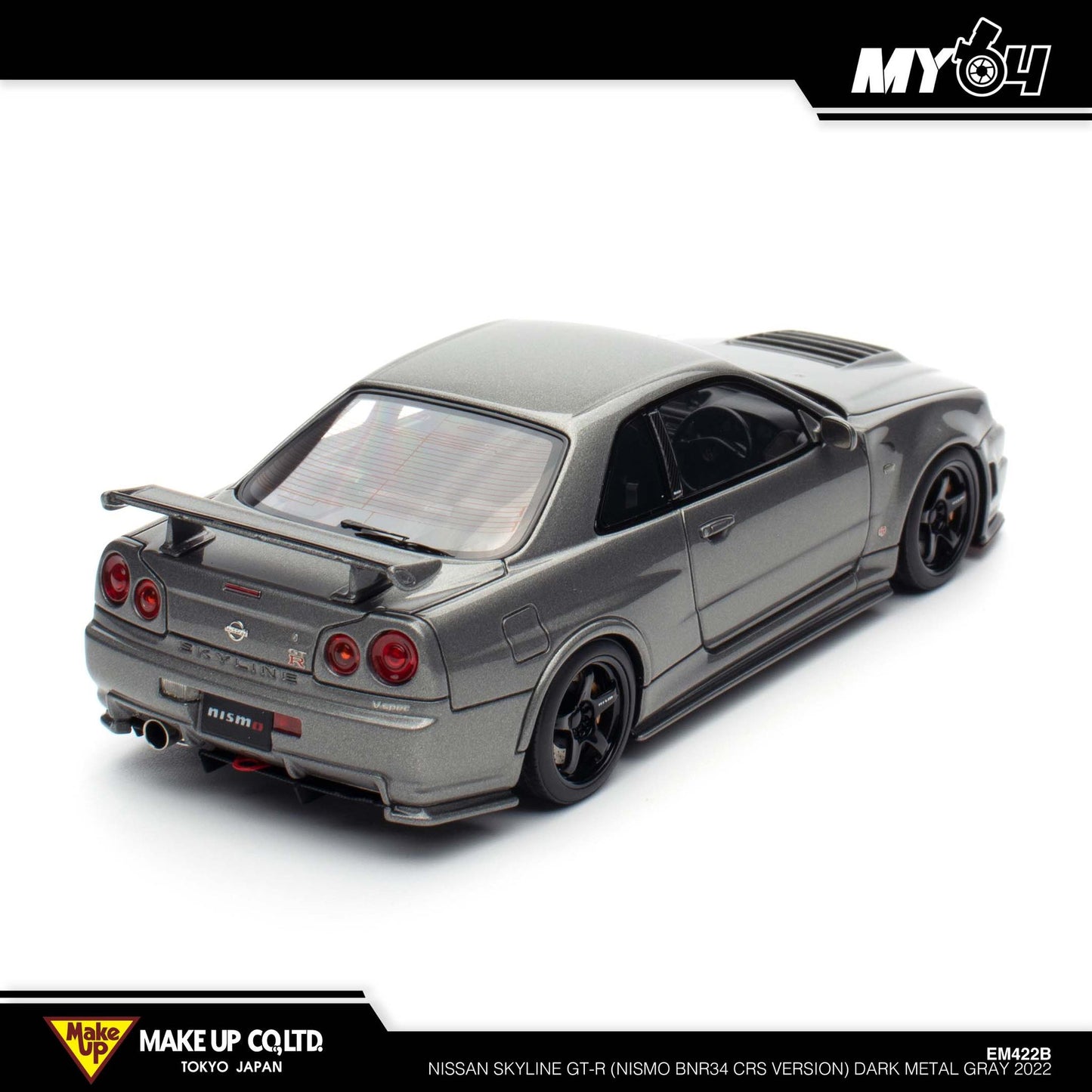 [Make Up] Nissan Skyline GTR Nismo BNR34 CRS Version - Dark Metal Gray
