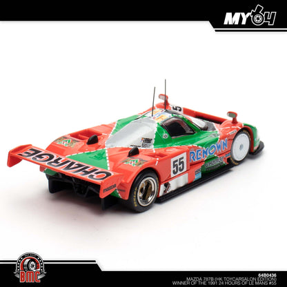 [BMC] 1:64 Mazda 787B Winner of the 1991 24 Hours Le Mans #55