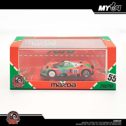 [BMC] 1:64 Mazda 787B Winner of the 1991 24 Hours Le Mans #55