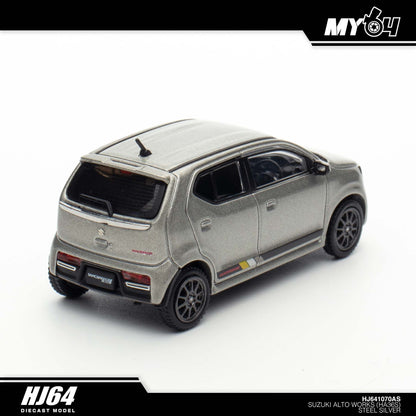 [Hobby Japan] Suzuki Alto Works Ha36S - Steel Silver Metallic