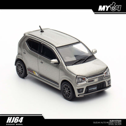 [Hobby Japan] Suzuki Alto Works Ha36S - Steel Silver Metallic