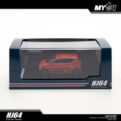 [Hobby Japan] Suzuki Alto Works Ha36S -  Pure Red